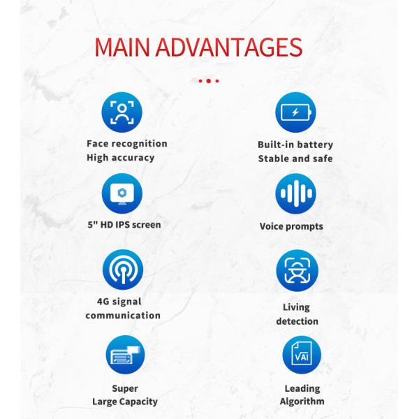 Терминал управления доступом распознавания лиц WDR с программным обеспечением управления посещаемости