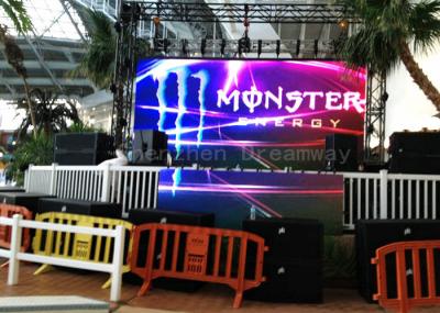 Large Size LED Display Screen Rental , 5mm Pixel Pitch Stage LED Screen 5000 CD/Sqm