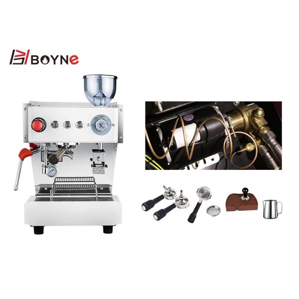 New Product Espressor Grinding Integrated Coffee Maker Machine with milk frother