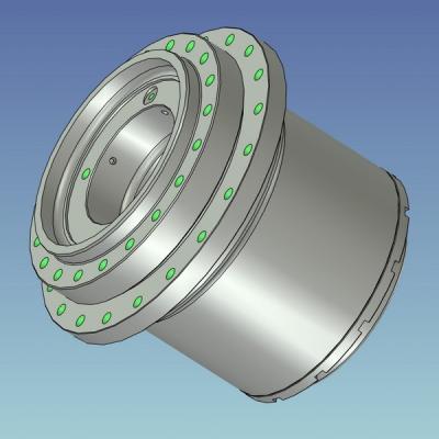 42500Nm Caja de engrenagens planetária Guincho GFT060W