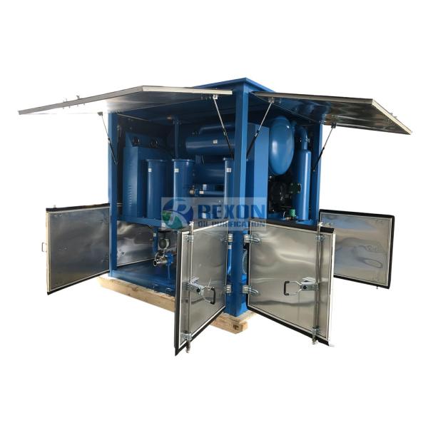 Electric Insulating Oil Purifier High Efficiency Vacuum Insulating Oil Purifier Machine for Power Plant Maintenance