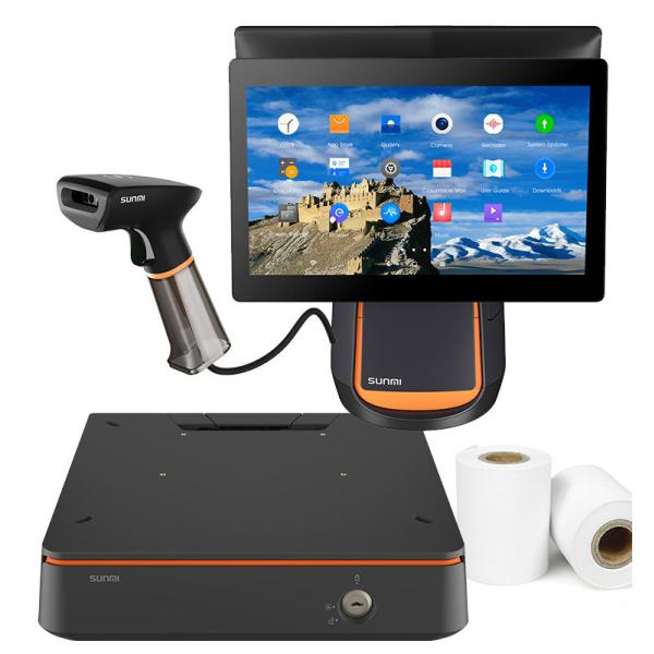 Кассовый аппарат все в одном приборе 32GB 2.2GHZ Pos андроида ПК портативном