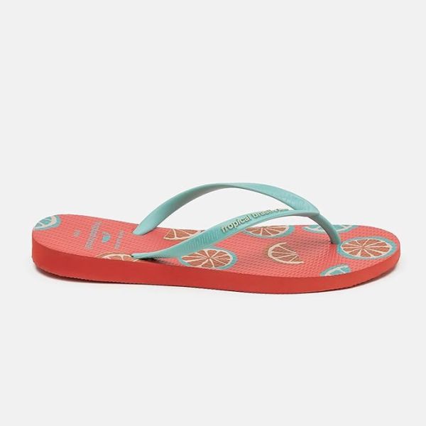 Styles d'impression tropicale Flip-flops féminins Fitflop sandales d'été pour décontracté