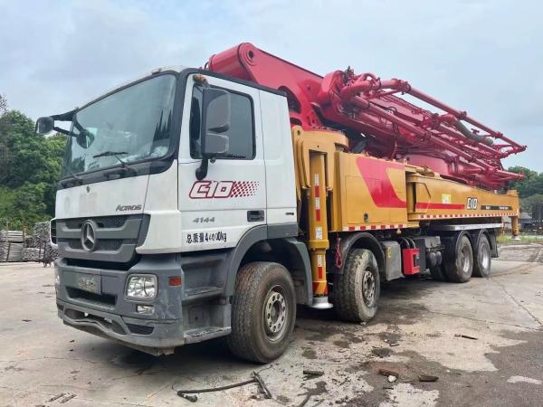 2019 SA Ny 62m Used Concrete Pump Truck for Construction on Mercedes Benz Boom Pump