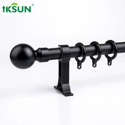 28mm Morandi Aluminium Curtain Pole Powder Coating For Home Decor