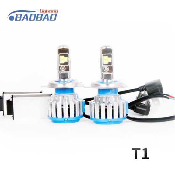 T1 30W 3200Lumen 4pcs CREE CHIPS car led headlight