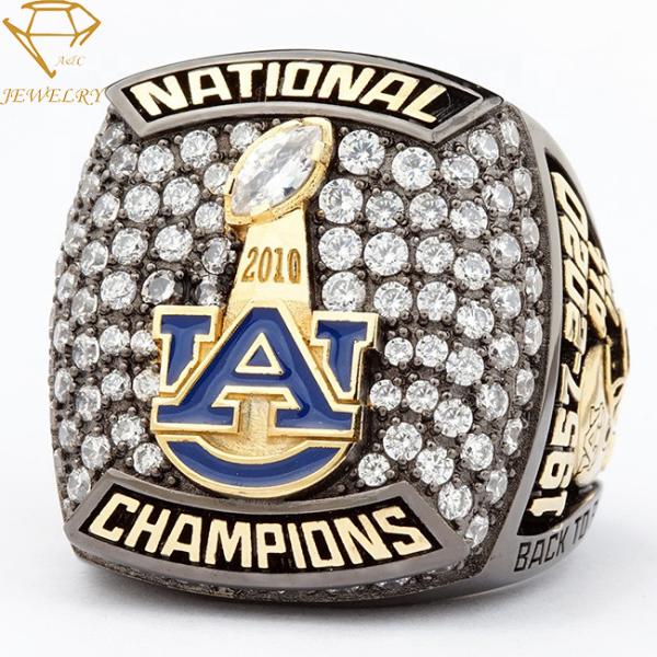 Auburn Tigers 18k Youth Football Super Bowl Rings