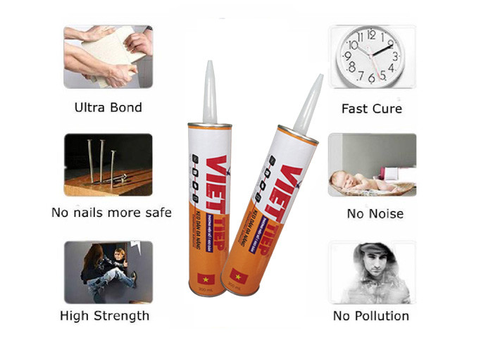 Комнатная температура леча Sealant пола клея 24pcs ногтя 400ML свободный деревянный