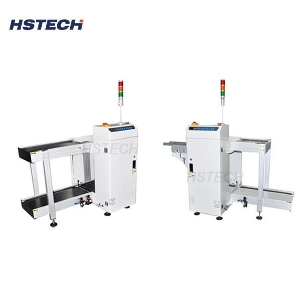 PLC Controlled Automatic PCB Handling Equipment with ESD Transport Belt and Selective Pitch Settings
