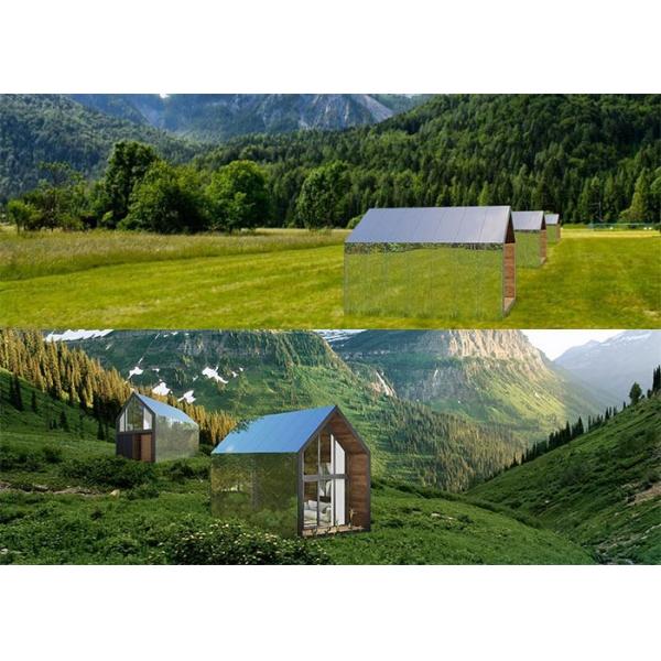 Chambres préfabriquées à la maison tremblement de terre en bois préfabriqué luxueux de Chambres d'anti