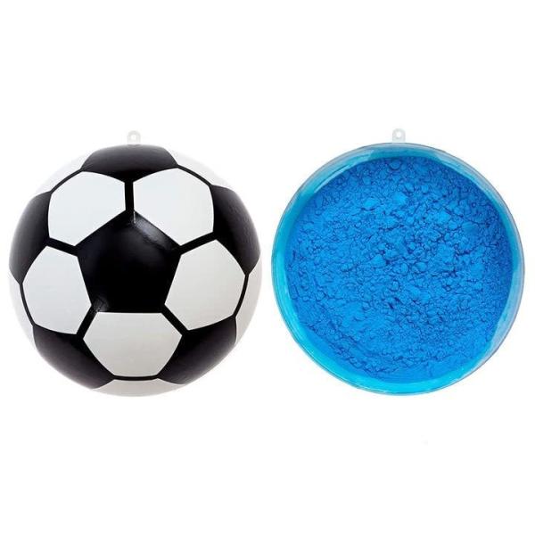 Gender Reveal Props Confetti Powder Filler 14*14*14cm Football for Baby Celebrations