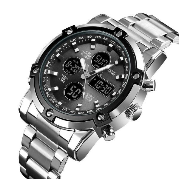 China Branded Waterproof Stainless Steel Strap Mens luxury Analog Watch 1389