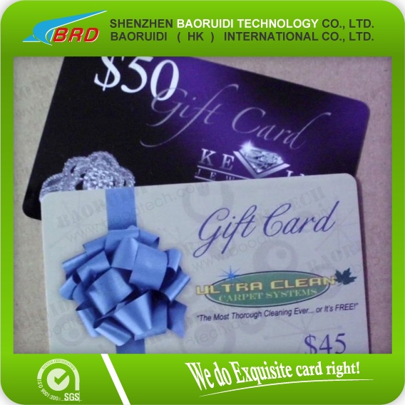 Magnetic stripe Gift card/(Discount) Voucher card/VIP card