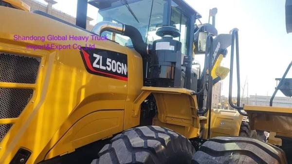 Maquinaria de movimiento de tierra Nuevas 5 toneladas Zl50g Zl50gn Cargadoras de ruedas con caja de cambios Zf
