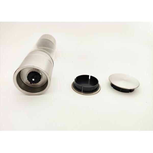 Двойной 2 в 1 Смеситель для пряностей Соль и перец Смеситель для домашних нужд Нержавеющая сталь Ручная соленая перечная мельница