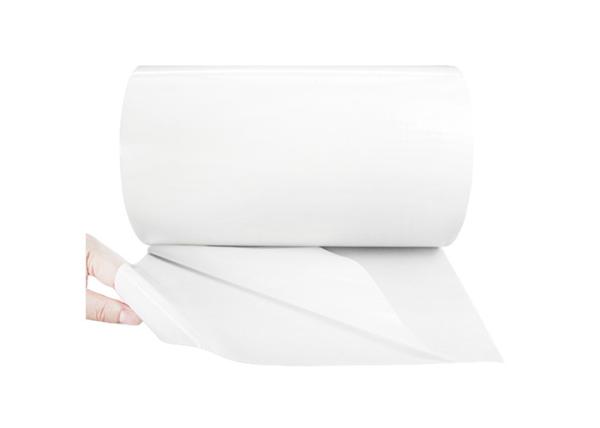 Film adhésif de fonte chaude translucide thermoplastique pour le tissu