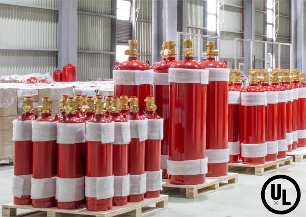 Red Fire Extinguishing System For Anechoic Chamber Non Corrosive HFC227ea