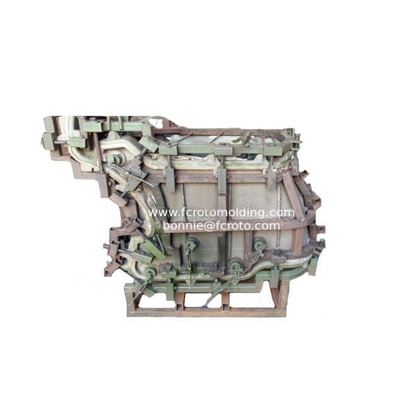 Aluminum Casting Hand Push Cleanding Machine, Scrubber Machine Rotational Mold