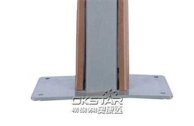 wood outdoor fitness equipment park exercise machine for old people