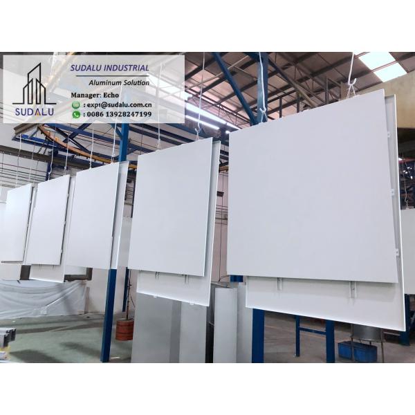 SUDALU Aluminum Solid Panel Powder Coating PDF Coating Aluminum Panel for Facade Cladding