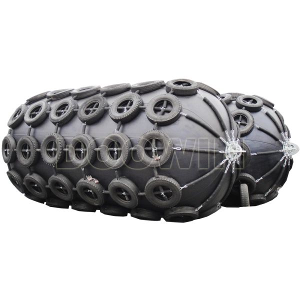 Pare-battage pneumatique marin gonflable robuste 50kPa, défenses Yokohama