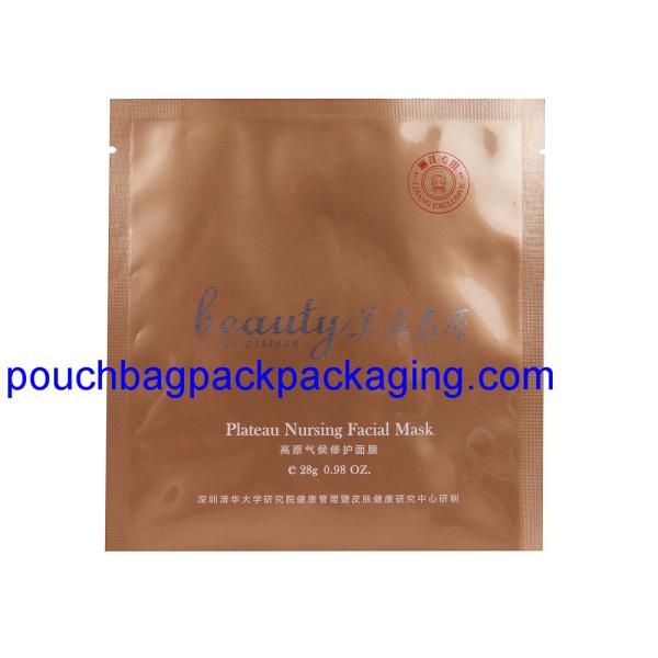 Heat seal aluminum foil packaging bag, aluminium foil pouch bag for mask or food
