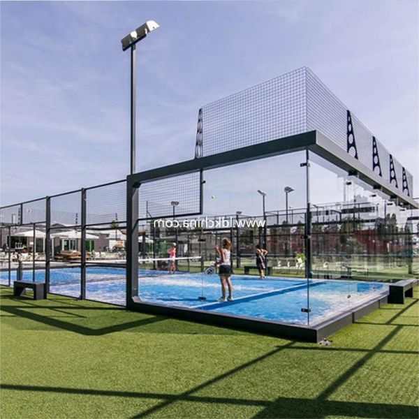 High Quality Outdoor Stadium Padel Tennis Court Hot Selling Padel Court With Equipment Sports Flooring Paddle Tennis Court