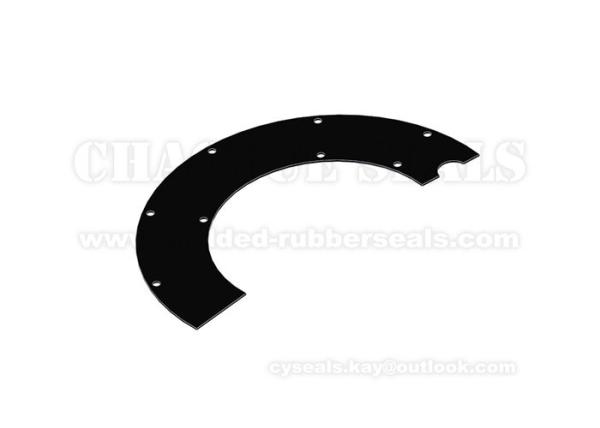 1.5 Mm DOT 4 Brake Round Rubber Gasket Oil Resistance Black EPDM Gasket