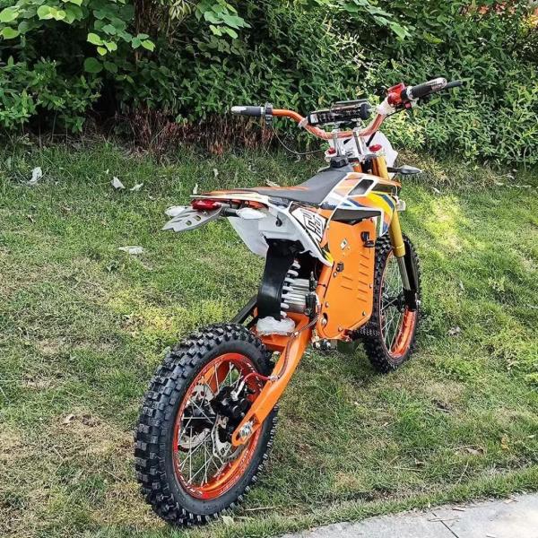 Aotong Motor Racing Moto Dirt Bike 2000w 60v Teen Electric Motorbike Colors Customized