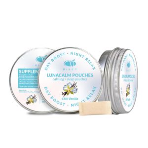 Chill Vanilla Flavor Calming Pouches with Ashwagandha Infused for Stress Relief and 24 Months Shelf Life