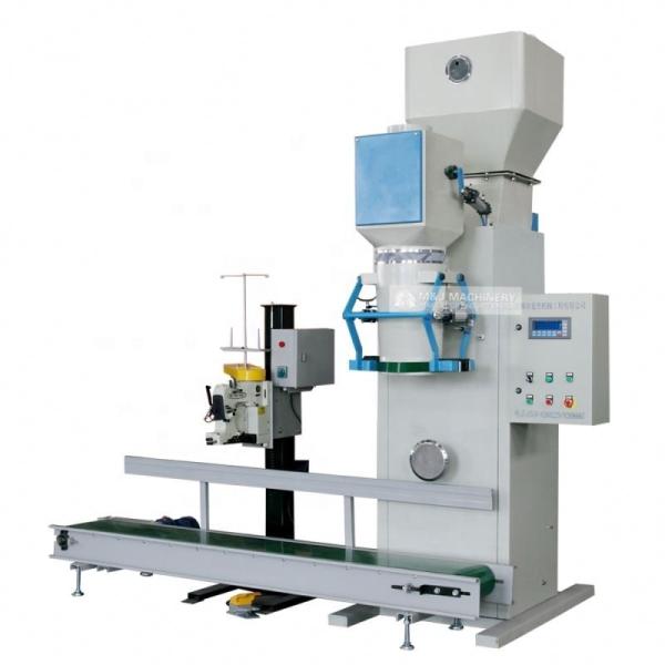 25kg 50kg Wheat Bran Bagging Machine with High Packing Speed and 3*0.8*2.8m Size