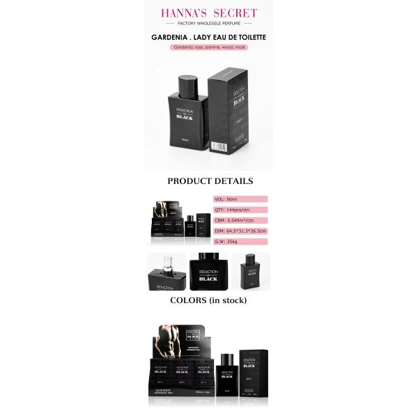 50 ml de perfume perfume original diseño de botella personalizado perfumes aromáticos duraderos perfumes de madera