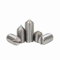 Precisión máquina interminable medidor de parada tornillo con ranuras de punta conjunto de tornillo corte de ranuras de posicionamiento de tornillo