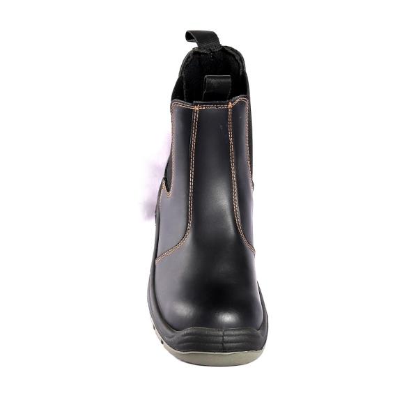 Technique Injection Contruction Safety Boots Comfortable EVA Insole Transfer Coating Leather Upper Material
