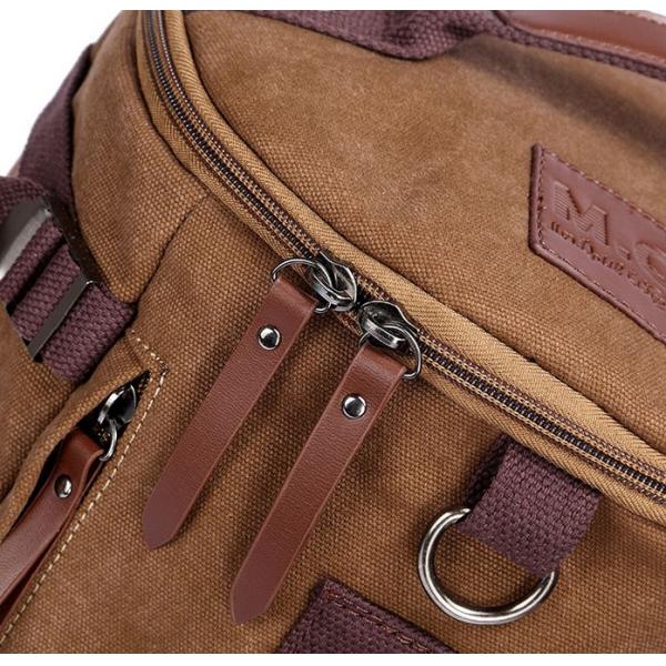 Shoulder bag schoolbag Korean version of casual outdoor canvas bucket bag travel bag man bag