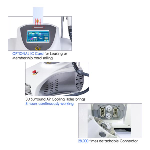 CE Approval Medical IPL Laser Hair Removal Machine With One Handle