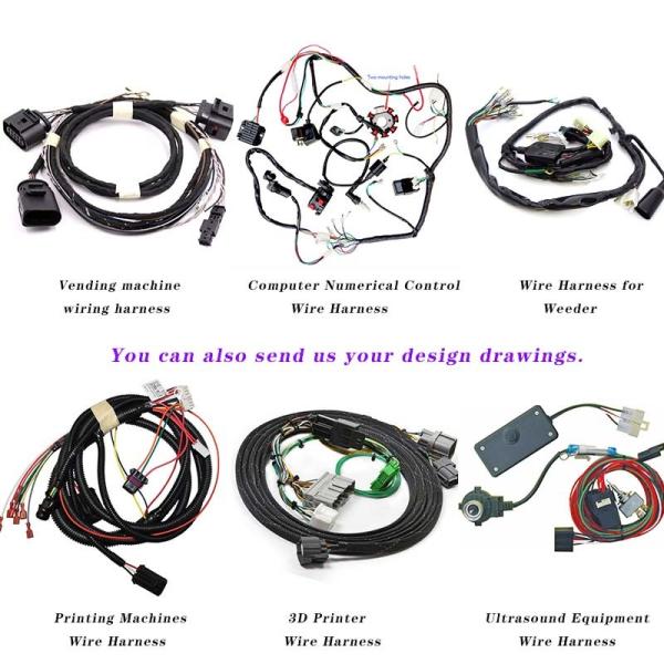 LS Vortec Wiring Harness with 3ZZ Engine and Copper Conductors Custom-Made by PVC Tube
