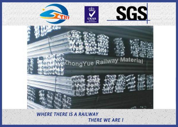Light 8KG 18KG 24KG Q235B / 55Q Steel Crane Rail With Standard YB222-63