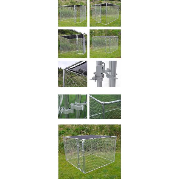 outdoor dog kennels 6'x10'x10'