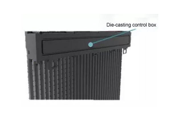 High Brightness Customized LED Curtain Display Low Wind Resistance