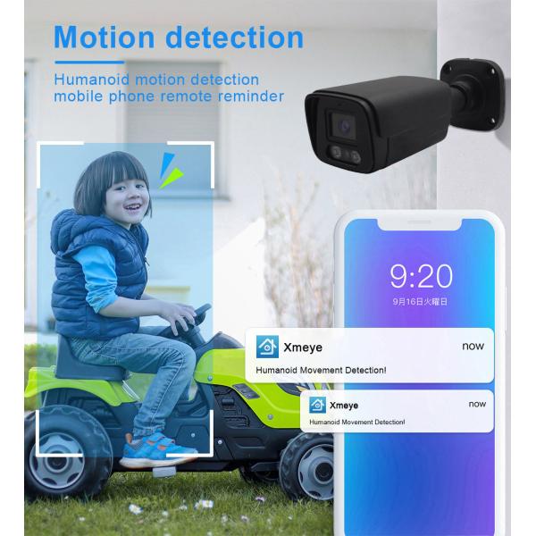 Customized 4CH 4MP IP Camera Kit for Outdoor Bullet Camera Security Surveillance