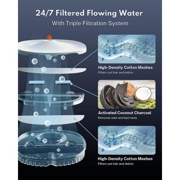 Small Animals Rounded Water Dispenser with Private Label OEM Drinking Fountain Feeder