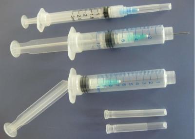 Ponta plástica médica descartável do deslizamento de Luer da seringa de 1ml -60ml com agulha