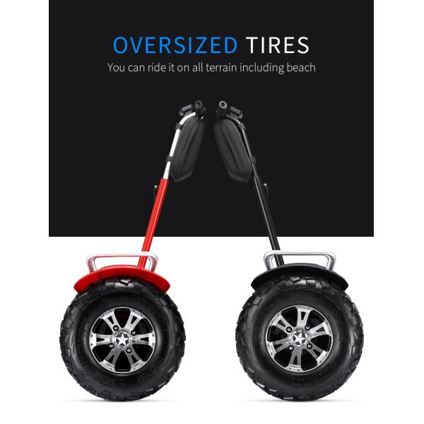 Brushless Motor Segway Two Wheel Scooter E8-2 Self Banlance Scooter With Double Battery