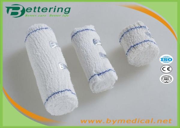 Medical Elastic Cotton Crepe Bandages , Non Sterile Surgical Elastic Bandage
