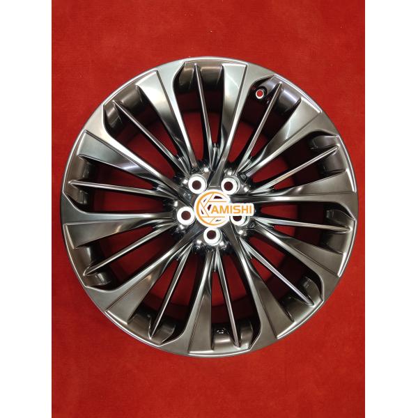 Multi Spoke 8.5J Rims For Lexus , ET25 20 Inch Alloy Rims