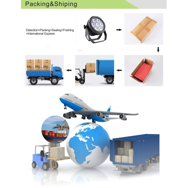 Ип65 делают равенство водостойким приведенное Ргбва плоско на открытом воздухе с алюминиевым черным снабжением жилищем