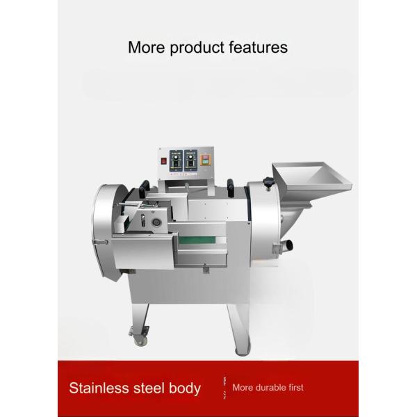 Vegetable Slicer Dicer Commercial Vegetable Cutting Machine 110/220 V Wooden Case Motor 98