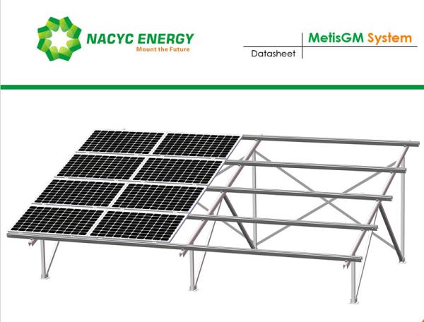 système solaire en aluminium de support du toit 6005-T5 avec la finition de anodisation