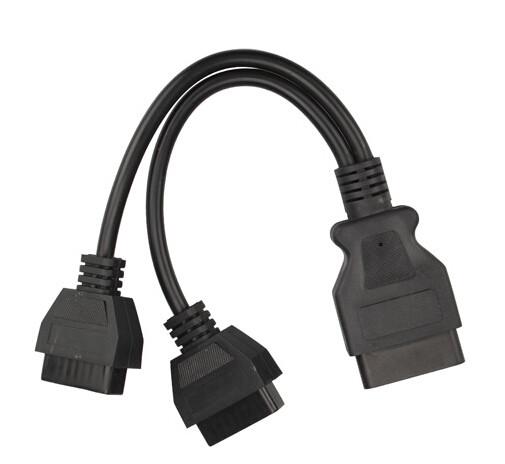 ELM327 2 In 1 Converted Cable OBD2 Extension Cable